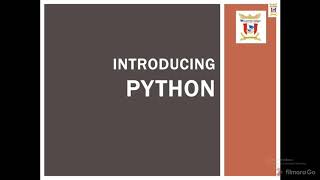 GRADE 7 || ICT || INTRODUCING PYTHON || PART-3