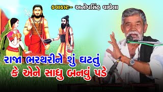 રાજા ભરથરીને શું ઘટતું કે એને સાધુ બનવું પડે | Anopsinh Vaghela 2024