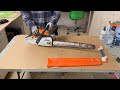 STIHL MS291 chainsaw maintenance - Routine Maintenance