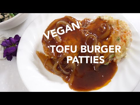 Easy Vegan Tofu Veggie Burger Recipe