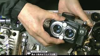 YASHICA 44 LM　シャッター周りですね