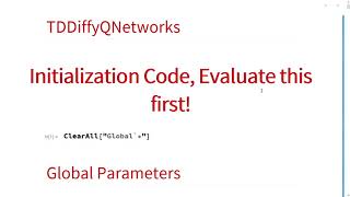 Time-dependent Differential Equation Networks: TDDiffy QNetworks