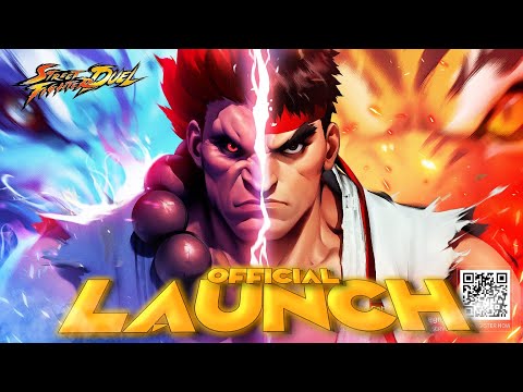 GLOBAL STREET FIGHTER DUEL OFFICIAL LAUNCH!!! GAMEPLAY & SUMMONS REVIEW!