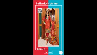 FASHION CLICK BY SIMI KHAN SUMMER COLLECTION 2021 UNSTITCHECH 3PIECE PRINTED SUITE