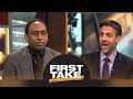 Stephen A. and Max debate if Rockets are as good as Warriors | First Take | ESPN