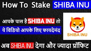 अब SHIBA INU देगा और ज्यादा PROFIT | SHIBA INU को कैसे STAKE करें | HOW TO STAKE ShibaINU ON BINANCE