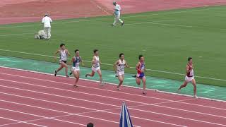 2018 関西新人戦 男子800ｍ 予選 第6組 (7-0+8)