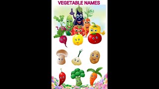 Vegetable Names With Pictures | short | shorts | viral | trending | learn vegetable names in english