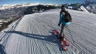 Megeve Descente Epaule