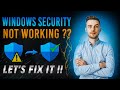 How to FIX Windows Security Not Working/Opening On Windows 10 /11