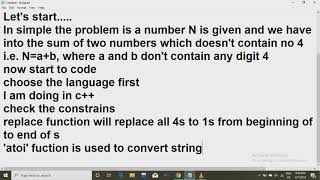 GOOGLE CODE JAM 2019 - FOREGONE SOLUTION