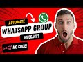 Automate WhatsApp Group Messages in MINUTES with n8n! Save HOURS! 🚀