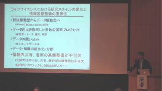 シンポジウム「科学における情報の上手な権利化と共有化」開会挨拶