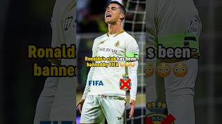 Ronaldo’s club Al-Nassr BANNED by FIFA 😳 #football