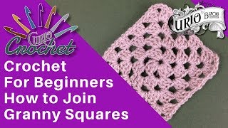 Crochet for Beginners - Joining Granny Squares