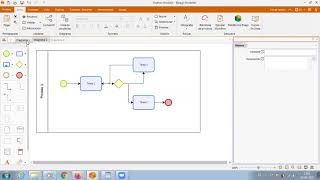 Como vincular procesos y subprocesos en Bizagi