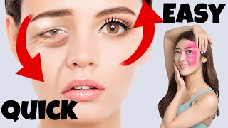 8mins🔥Anti-Aging Exercise For Hooded Eyes, Eye Bags, Wrinkles, Dark Circles🔥Japanese Face Yoga