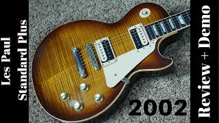 2002 Gibson Les Paul Standard Plus Top Desert Sunburst Review and Demo