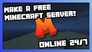 Make your own FREE Minecraft Server! Online 24/7 | 2.5 GB DDR4 | NO LAG | Magma Nodes