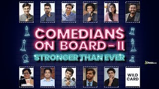 COMEDIANS on BOARD DAY 2 - SEARCH FOR TOP 4