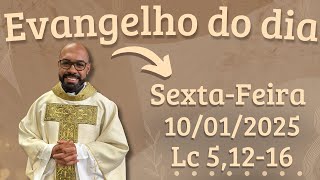 EVANGELHO DO DIA –10/01/2025 - HOMILIA DIÁRIA – LITURGIA DE HOJE - EVANGELHO DE HOJE -PADRE GUSTAVO