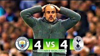 Manchester City vs Tottenham 4-4 (agg) | Highlights & Goals - Champions League 2018-2019