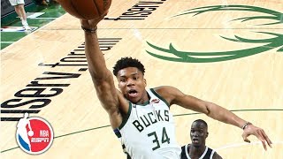 Giannis Antetokounmpo's 24 points leads Bucks to blowout of Pistons | NBA Highlights