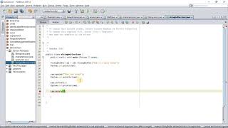 Java programming tutorial with Official Hord - String Buffer Class (Reverse and Delete)