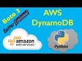 14 AWS Python Tutorial- Getting Started with DynamoDB, Table Creation and more