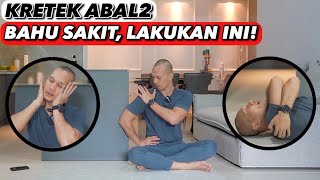 KRETEK ABAL2 DIRI SENDIRI, BAHU SAKIT LAKUKAN INI