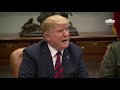 president trump receives a briefing on drug trafficking on the southern border