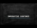 IMPERATIVES SENTENCE - Kalimat Perintah dalam bahasa Inggris