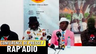 Revivez l’intégralité de la conférence de Presse de Rap’Adio avec la présence de Daddy B et Deg Iba