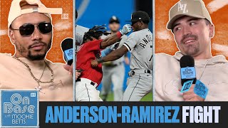 Mookie & Corbin Carroll on Tim Anderson-Jose Ramirez Fight | On Base with Mookie Betts