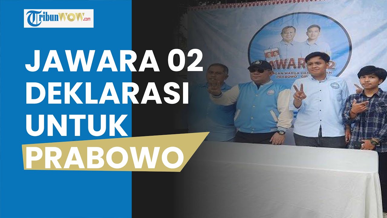 Prabowo Lagi-lagi Dapat Tambahan Dukungan, Jawara 02 Deklarasi & Siap ...