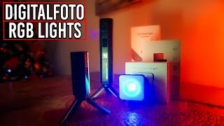 Digitalfoto W200 W100 \u0026 W6 RGB Lights Review