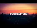 Lawson - Four Letters (Lyric Video)