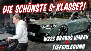 OPTICARS | MERCEDES S580 W(V)223 V8 | MEGA OPTIK DANK BRABUS UMBAU \u0026 TIEFERLEGUNG