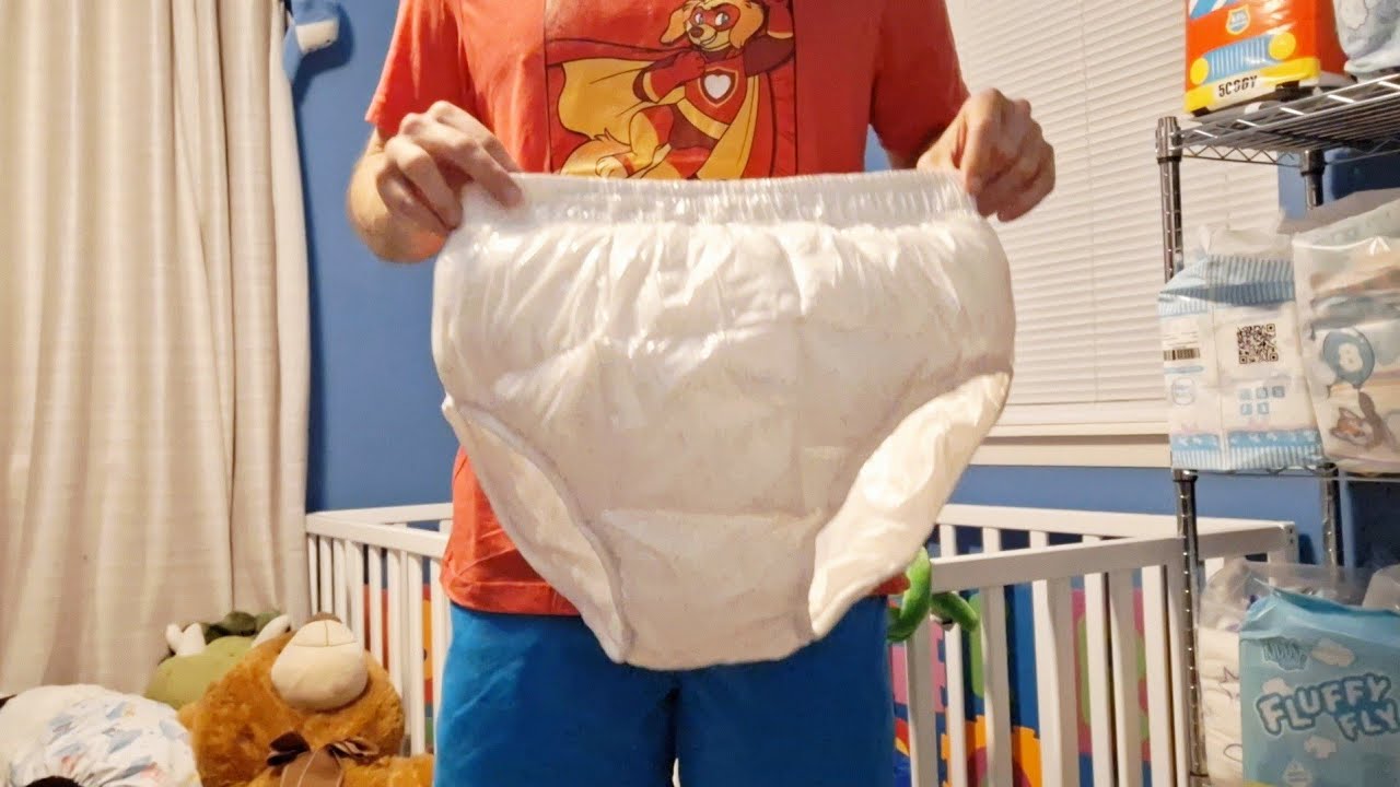 Shiny Puffy Underwear From Blackout Kinky Soft Shiny Plastic Adult