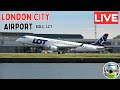 LIVE : London City Airport | Plane Spotting Live ! 17/6/24 #airportlive #aviation #planespotting
