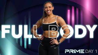30 Minute Full Body Dumbbell Strength Workout | PRIME - Day 1 #athomeworkout #strengthtraining