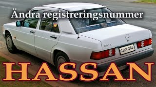 Hassan Telefon-Busringning - Ändra registreringsnummer