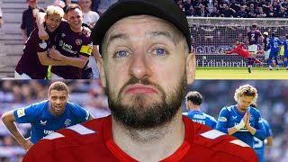 HEARTS 3 RANGERS 3 REACTION! THE PERFECT SUMMARY TO OUR SEASON..& WHAT WE DONT HAVE!