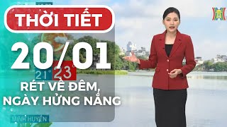 Dự báo thời tiết Thủ đô Hà Nội hôm nay ngày mai 20/01/2025 | Thời tiết hôm nay | Dự báo thời tiết