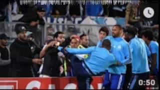 VIDEO Show Patrice Evra sent off for kung fu kicking a Marseille fan,