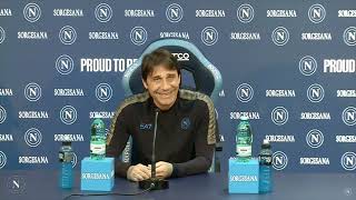 CONTE parla in CONFERENZA STAMPA prima di LAZIO NAPOLI | Sentite la FRECCIATA agli altri ALLENATORI