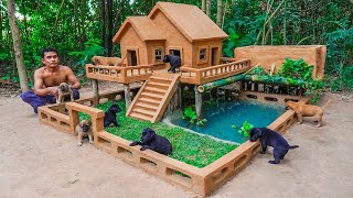 Dog Rescue Building Dog House Minecraft in Real Life