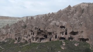 Zelve Open Air Museum, Monks Valley Cappadocia