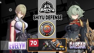 Shiyu Defense - EVELYN + SAESAR + LUCY Team Gameplay Rotation | ZZZero 1.6 Beta