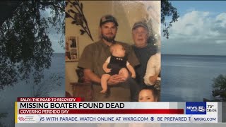 Missing boater found dead